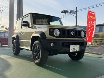 新しい試乗車　ジムニーシエラ到着！！